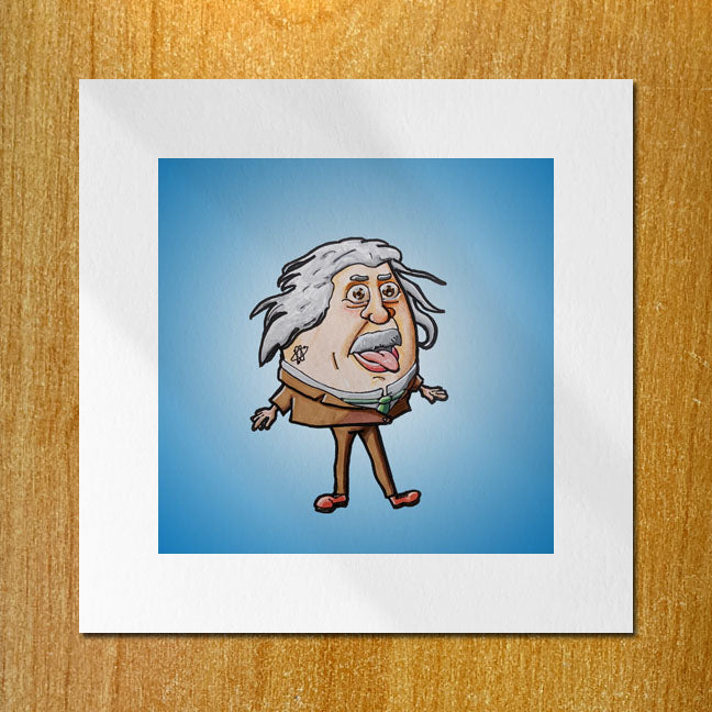 Egg Einstein Print