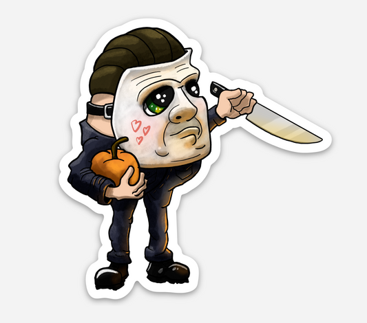 Michael Myers Egg Sticker