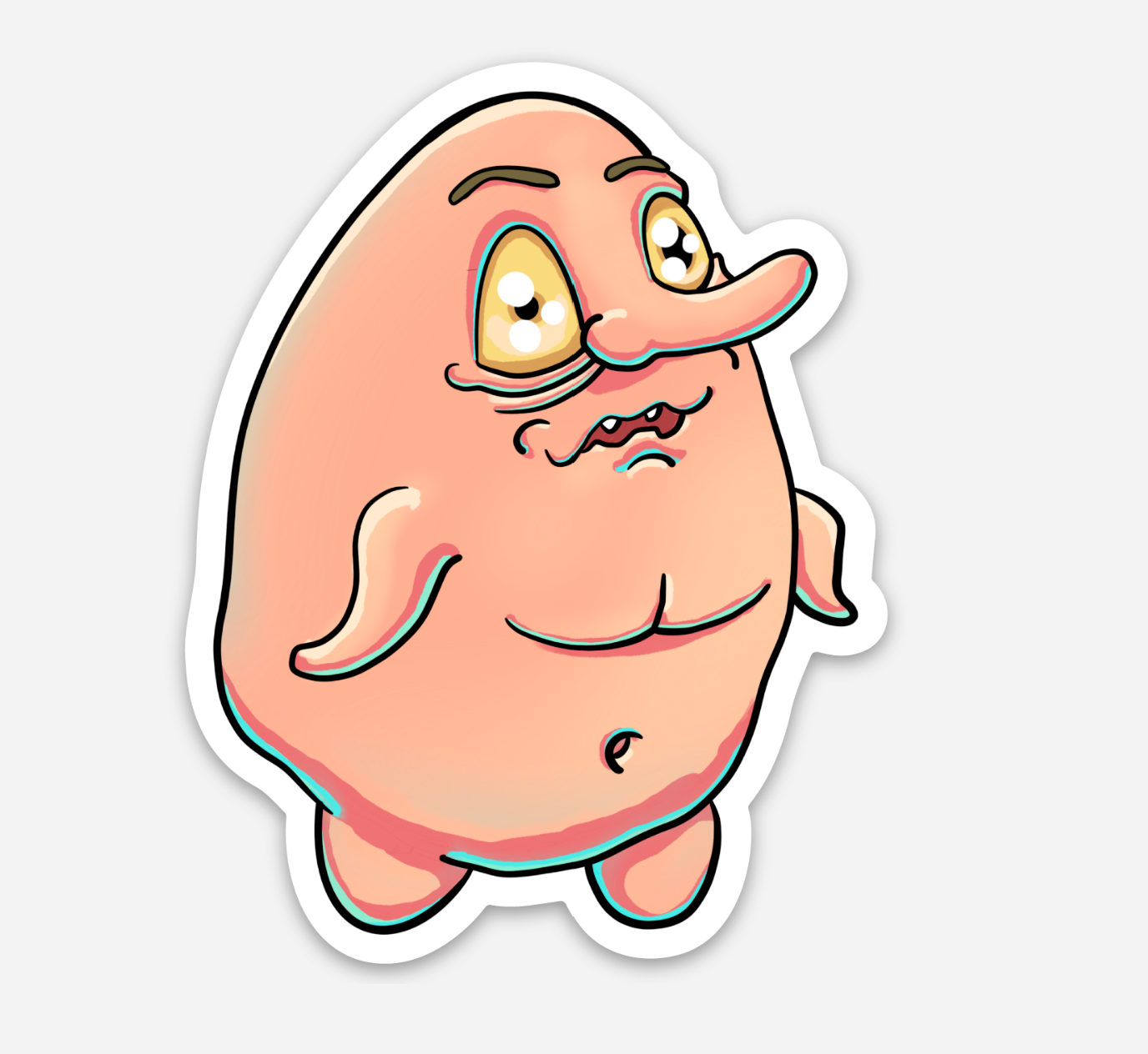 Mr. Squishy Sticker