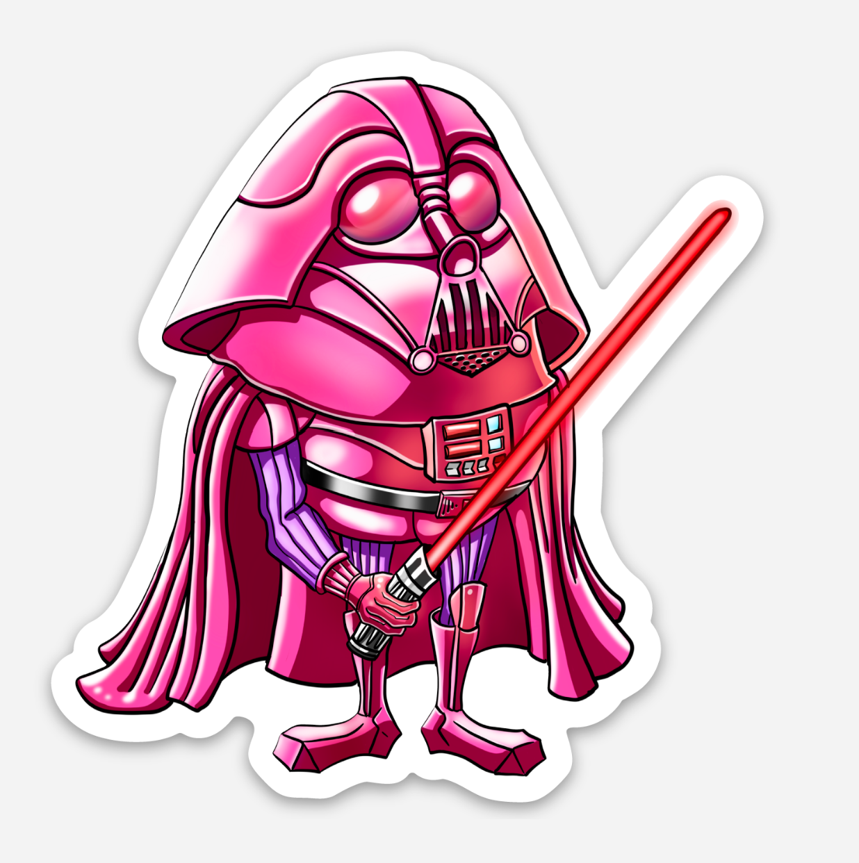 Not Darth Vader Egg Sticker