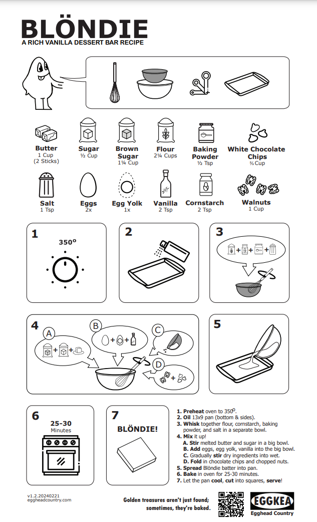Blondie Recipe: BLÖNDIE