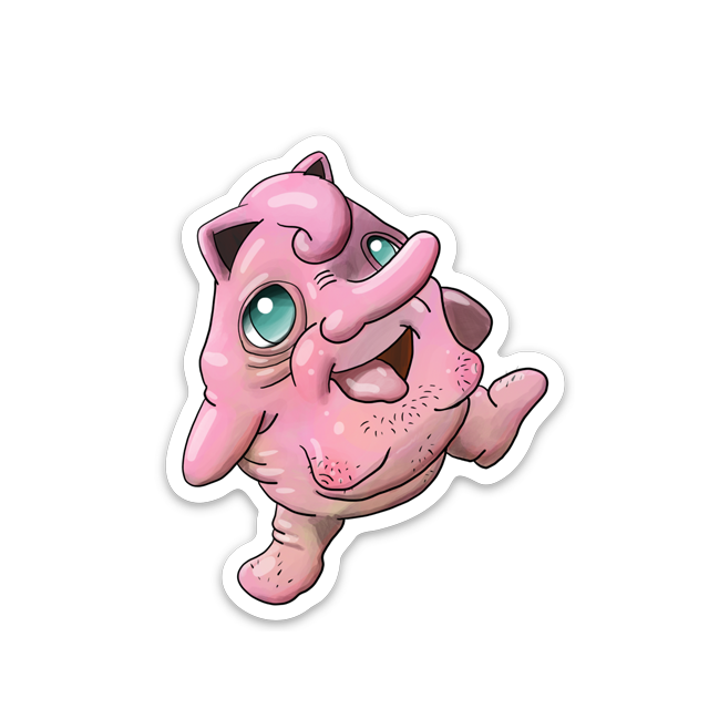 Jigglyegg Sticker