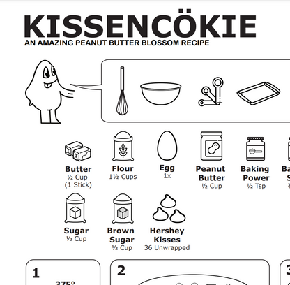 Peanut Butter Blossom Recipe: KISSENCÖKIE