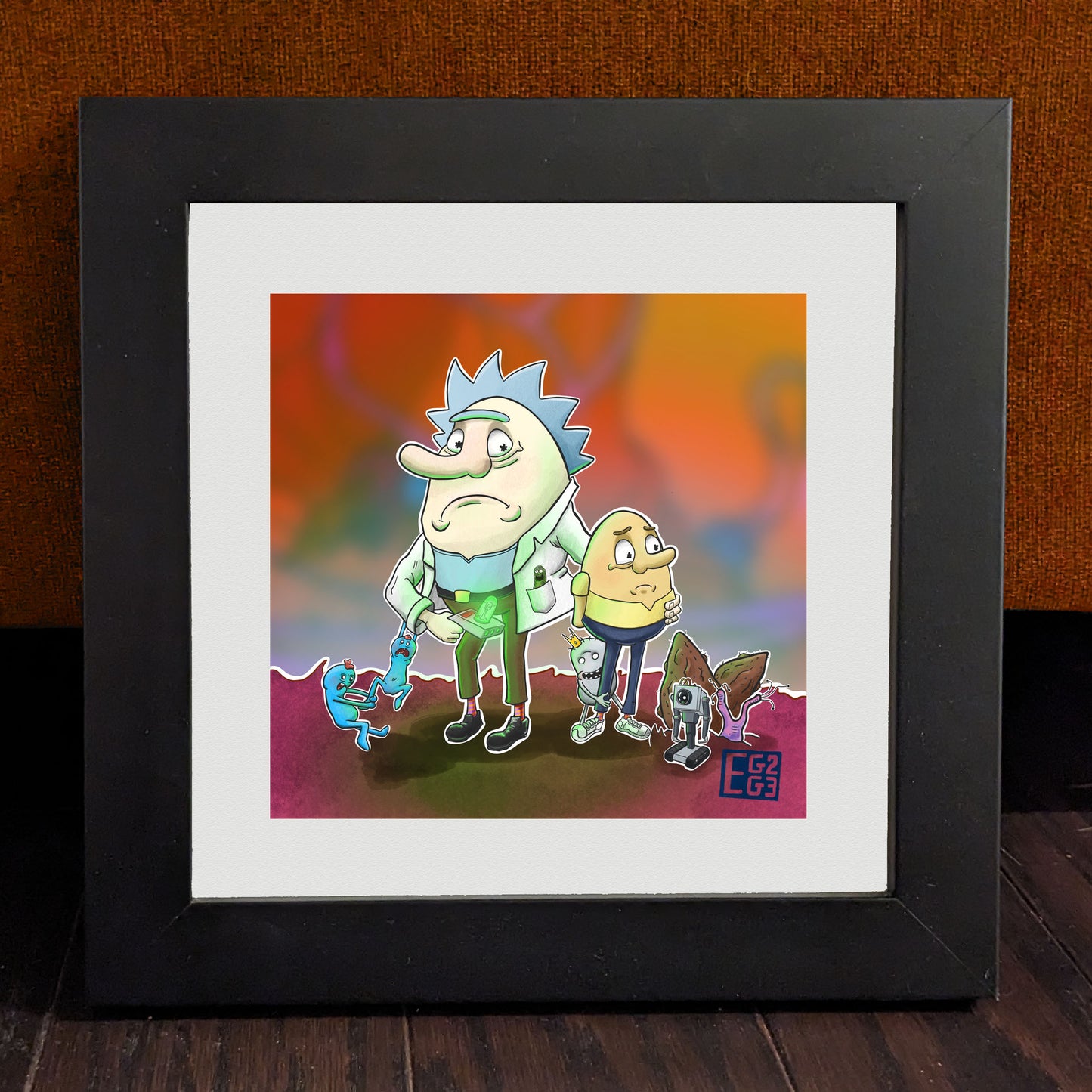 Rick and Mortegg Print