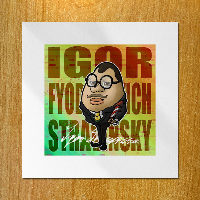 Egg Stravinsky Print