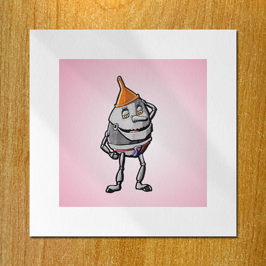 Oz: Egg Tin Man Print